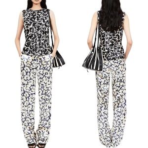 Ulla Johnson Ollie Pant Magnolia Floral Runway NWT 8